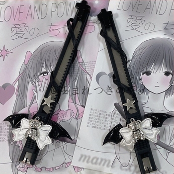 Használati kés kézzel készített medve témájú, gothikus sötét édes esztétikával (Márka: Other; Modell: Utility knife; Importált: Nem)