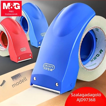 Dobozzáró és szalagadagoló AJD97368 – Morning Light, ABS műanyag, Átlátszó szalaggép, Szélesség 48 mm, Tengely Ø75