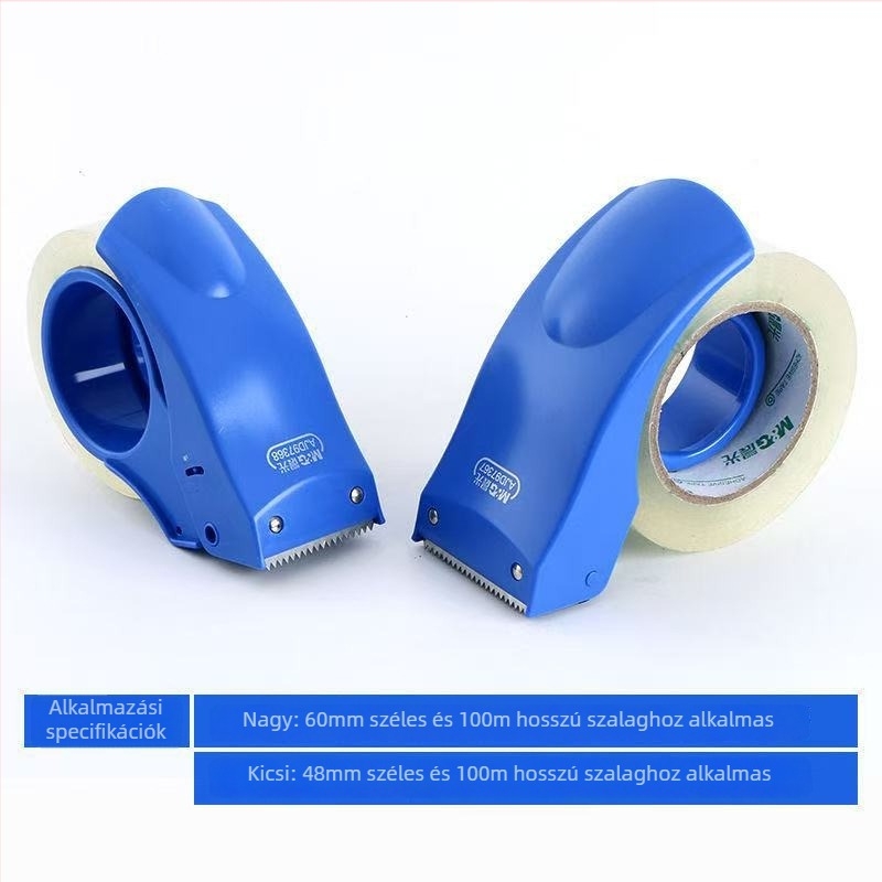 Dobozzáró és szalagadagoló AJD97368 – Morning Light, ABS műanyag, Átlátszó szalaggép, Szélesség 48 mm, Tengely Ø75