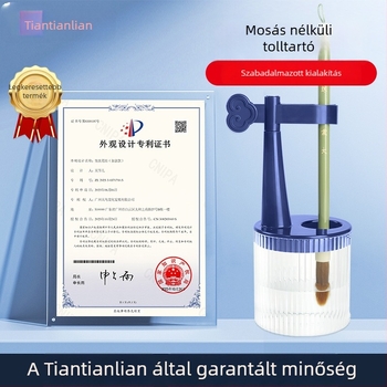 Nem mosó tolltartó beépített ecsettisztítóval kaligráfiához — Modell TN-1138, Anyag AB, Márka Practice every day