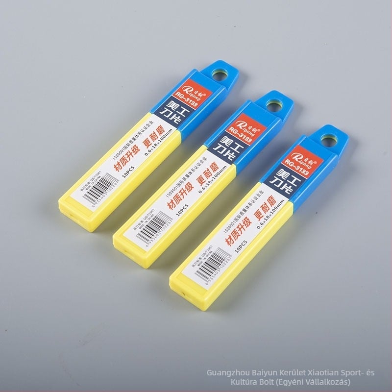 Vágó kés pengéje RG-3133, japán acél, fémpenge, penge vastagsága 0.7, tömeg 0.1 kg