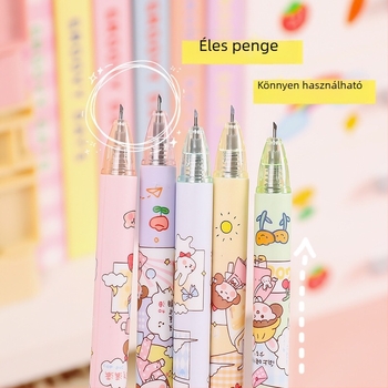 Papírvágó toll kombinált késsel, toll alakú pengefej, tömeg 80 g