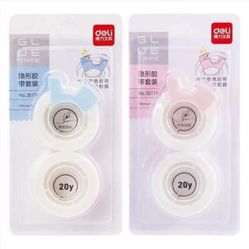 Deli irodai ragasztószalag, átlátszó ragasztószalag, modell 30112, a helytelen válaszok javítására