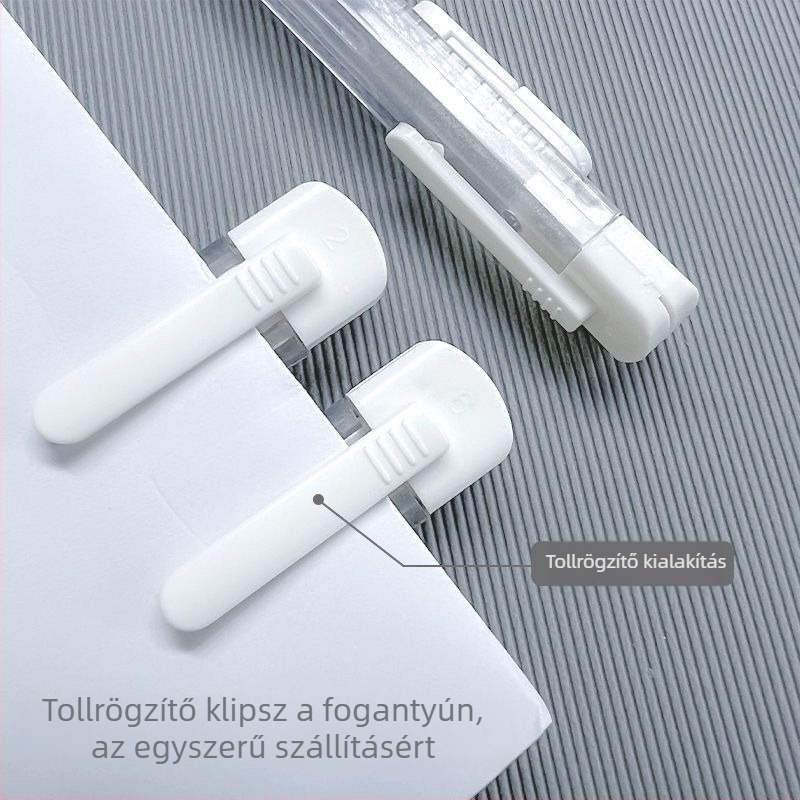 Átlátszó kézműves kés, INST-stílusú, minimalista és kompakt papírvágó diákoknak; Márka: Unique Item; Modell: Other; Anyaga: szénacél