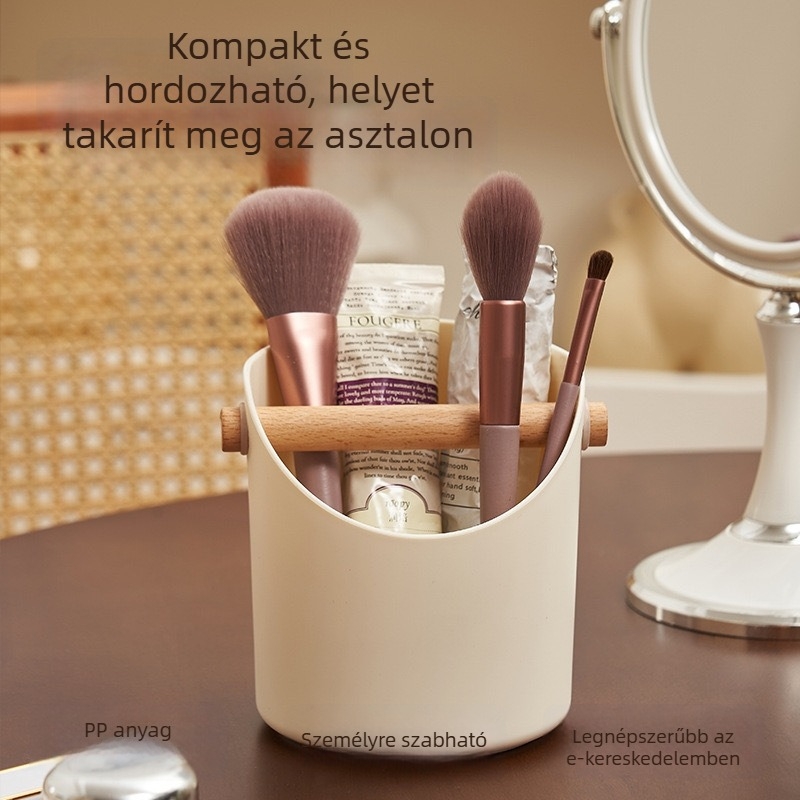 Rendező asztalhoz rekeszekkel és tolltartóval — PP műanyag, 2L kapacitás, Modell 2011, Márka Happy