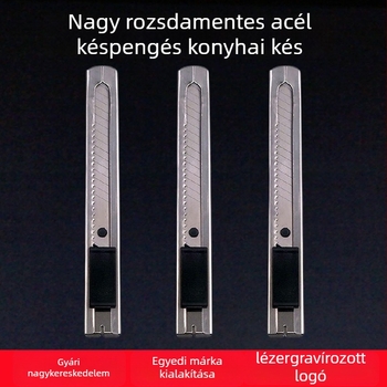 Li Nai rozsdamentes acélból készült barkácskés papírvágáshoz és tapéta vágásához