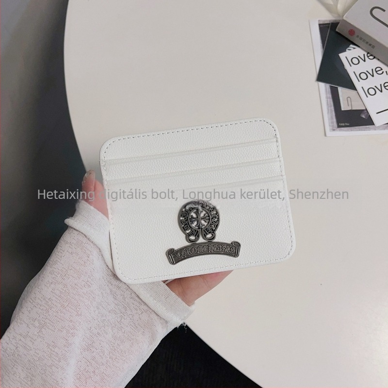 Uniszex PU bőrkártyatartó, kompatibilis a jogosítvánnyal és a személyi igazolvánnyal, több rekeszes kártyaorganizátor