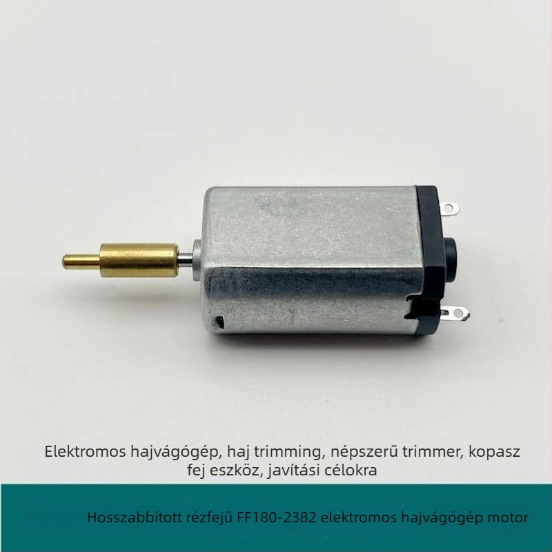 Állatok szőrzetének hajvágó kiegészítője – 180-as motor, brushless, DC tápegység, rozsdamentes acél penge, kompatibil 2.4V/3.0V/3.7V