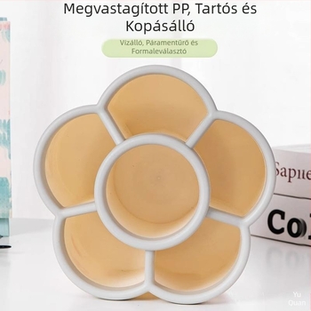 Kör alakú asztali íróeszköz-tartó 360°-os forgással, nagy kapacitással