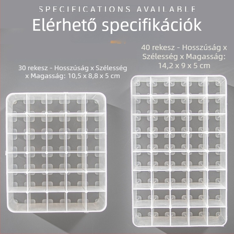 Marker tároló alap 30/40 lyukú — műanyag, LMO