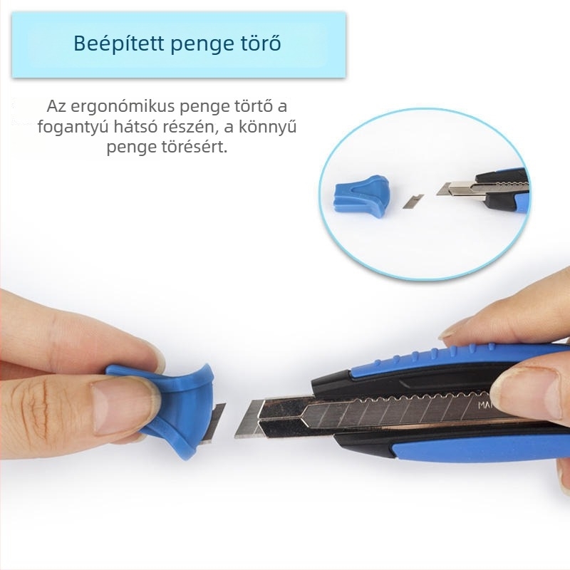 MAPED 086010CH fém művészeti kés — anyag: fém; penge vastagsága: 9 mm; penge szélessége: 75 mm