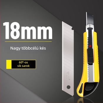 Tweed Ipari Művészeti kés — rozsdamentes acél, penge vastagsága 0,55 mm, nettó tömeg 100 g