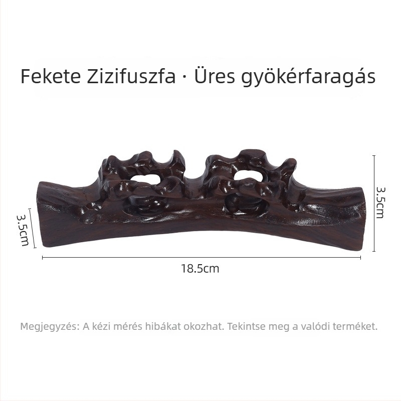 Fából készült tolltartó kaligrafiához — ötujjú alakú, testreszabható, logó nyomtatás elérhető, SKU 965478812354