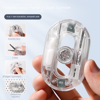 Nijia Nj6000 kerámia anyagú 2 az 1-ben kés és olló, modell Nj6000, max. 7 cm penge