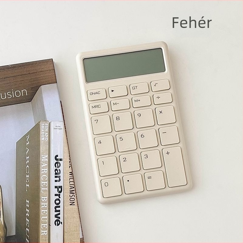 12‑digit kijelzős hordozható tudományos számológép irodai, vizsga és pénzügyi számvitelhez
