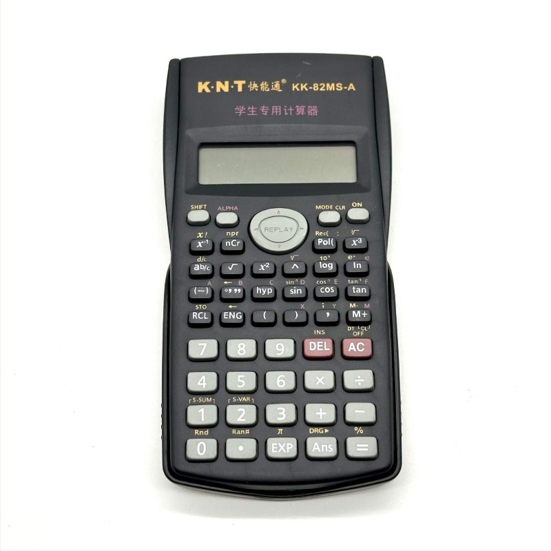 Funkcionális számológép tudományos funkciókkal és hangfunkcióval, 10 jegyű kijelző, akkumulátor mellékelve — Yinsheng 82MS
