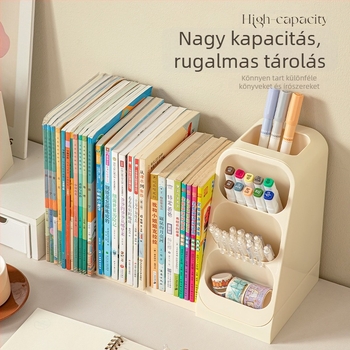 Asztali tároló rekeszekkel (Model 8090 • Anyag: Műanyag • Rekeszekkel • Logó nyomtatása: Igen • Testreszabás elérhető)