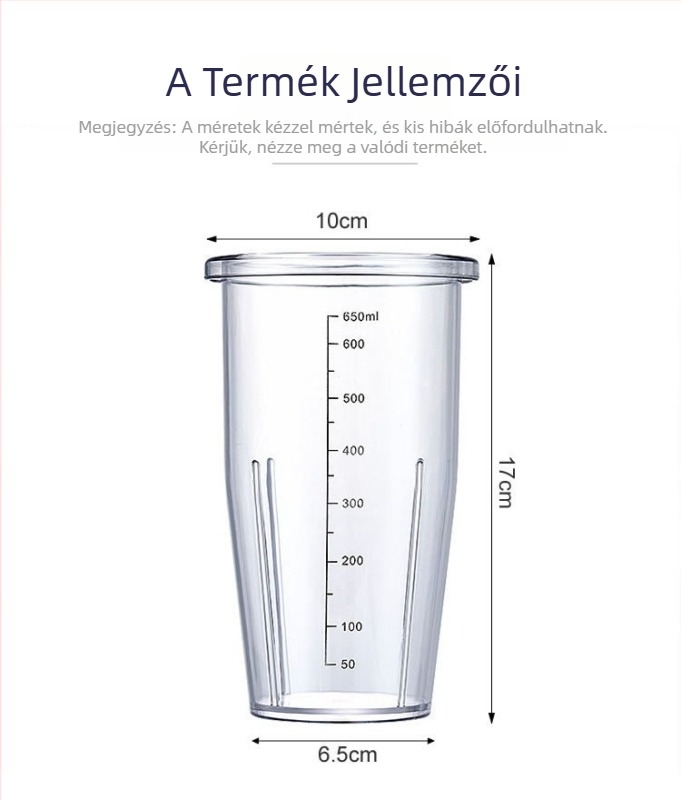 Kézihajtású tejes tea shaker mérőskálával – 3 részes készlet