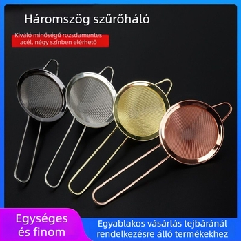 Bar jégszűrő – konuszos szűrőhálóval, PP anyag, márka Unique, származás Chaozhou, engedély Guangdongxk16-204-01508