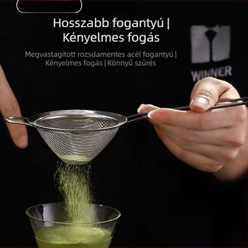 Bar jégszűrő koktélokhoz – dupla rétegű szűrő, jégelválasztó, PP anyag, eredet: Chaozhou