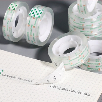 Átlátszó irodai ragasztószalag Create ease CY1291, irodai használatra, vastagság szokásos