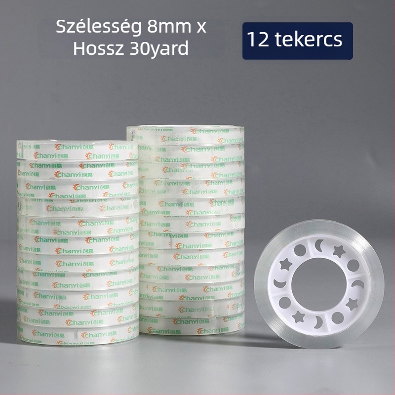 Átlátszó irodai ragasztószalag Create ease CY1291, irodai használatra, vastagság szokásos