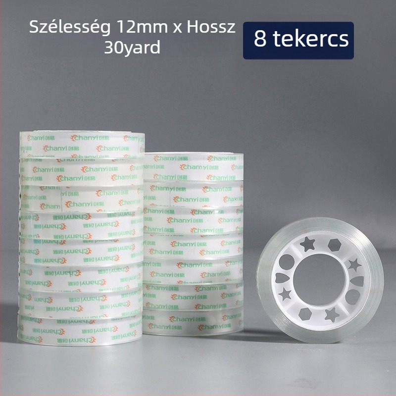 Átlátszó irodai ragasztószalag Create ease CY1291, irodai használatra, vastagság szokásos