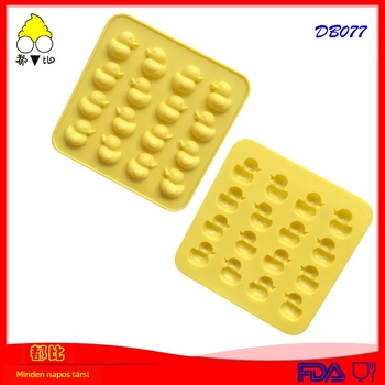 Kacsát formázó szilikon csokoládé forma sütéshez DIY – szilikon sütőforma, torta forma, márka Than