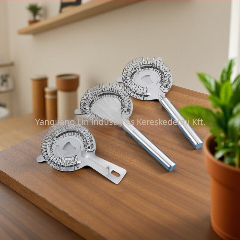 Rozsdamentes acél bárjégszűrő és leválasztó — logó nyomtatás elérhető, Ly márka