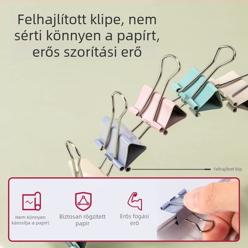 Deli 8553A fém sarokcsipesz irodai Kellék