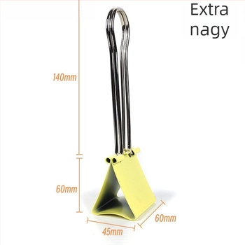 60 mm színes irattartó klipek, nagy méret