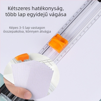 Papírvágó SF-1255, műanyag, hordozható, vágáshoz