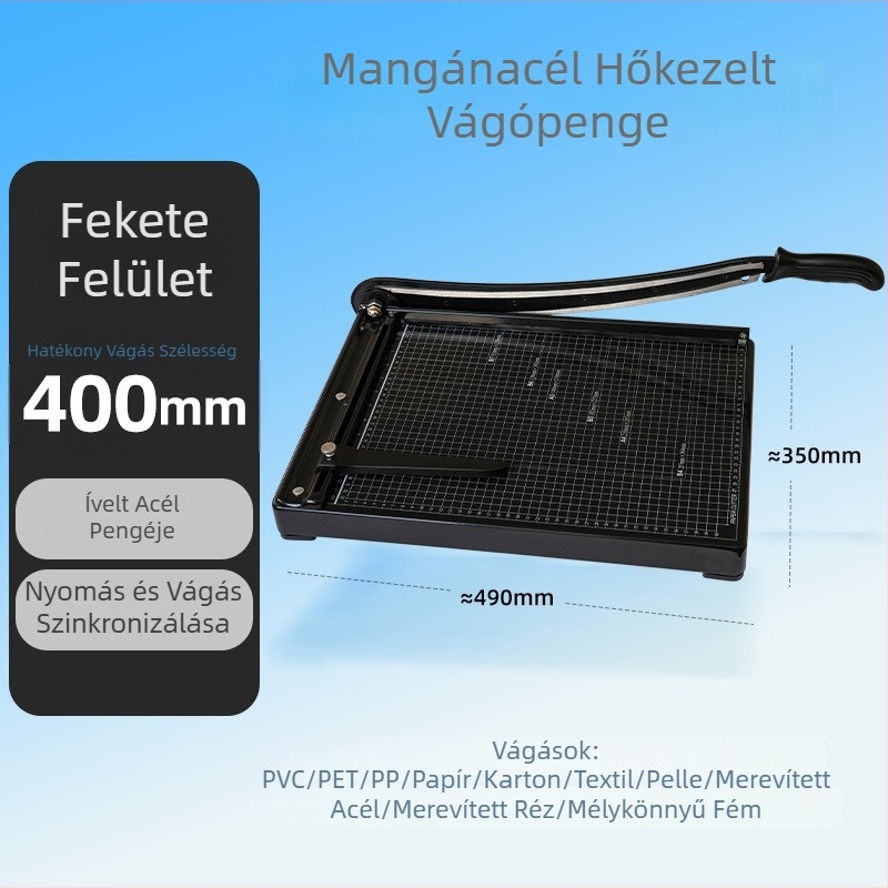 Fém A3-as papírvágó irodai használatra, modell A3