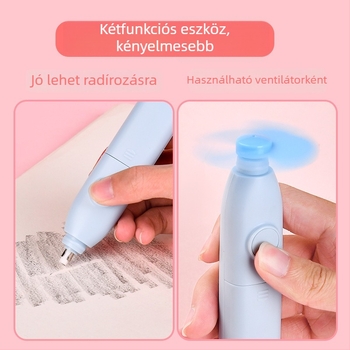 Automata radír általános iskolásoknak, nyom nélkül, elektromos ceruza, tanulási eszköz