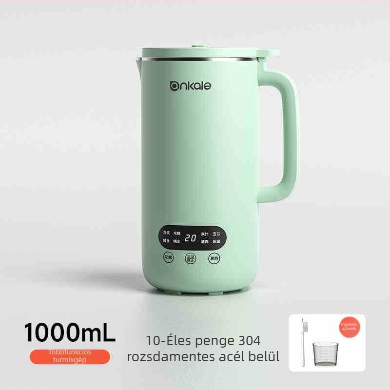Szójatej készítő 2–3 személyre, 0.65L, 750W, 220V, Automatikus tisztítás