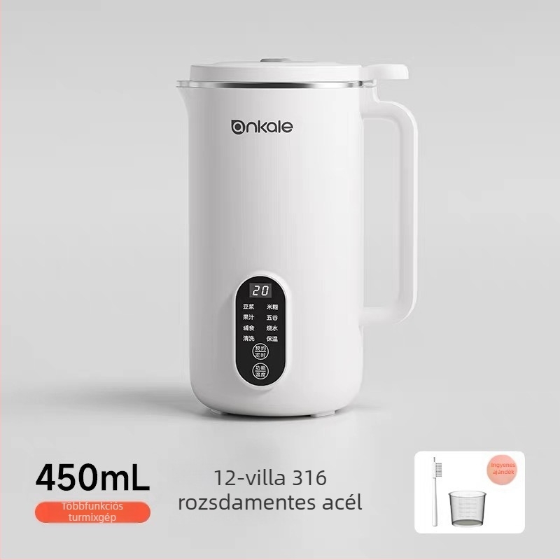 Szójatej készítő 2–3 személyre, 0.65L, 750W, 220V, Automatikus tisztítás