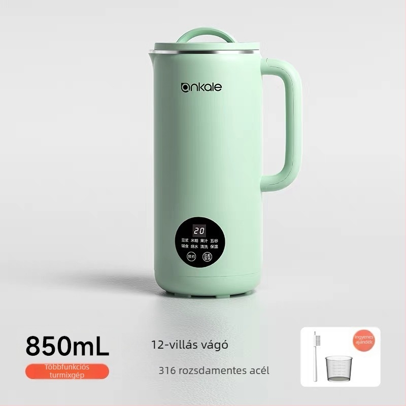 Szójatej készítő 2–3 személyre, 0.65L, 750W, 220V, Automatikus tisztítás