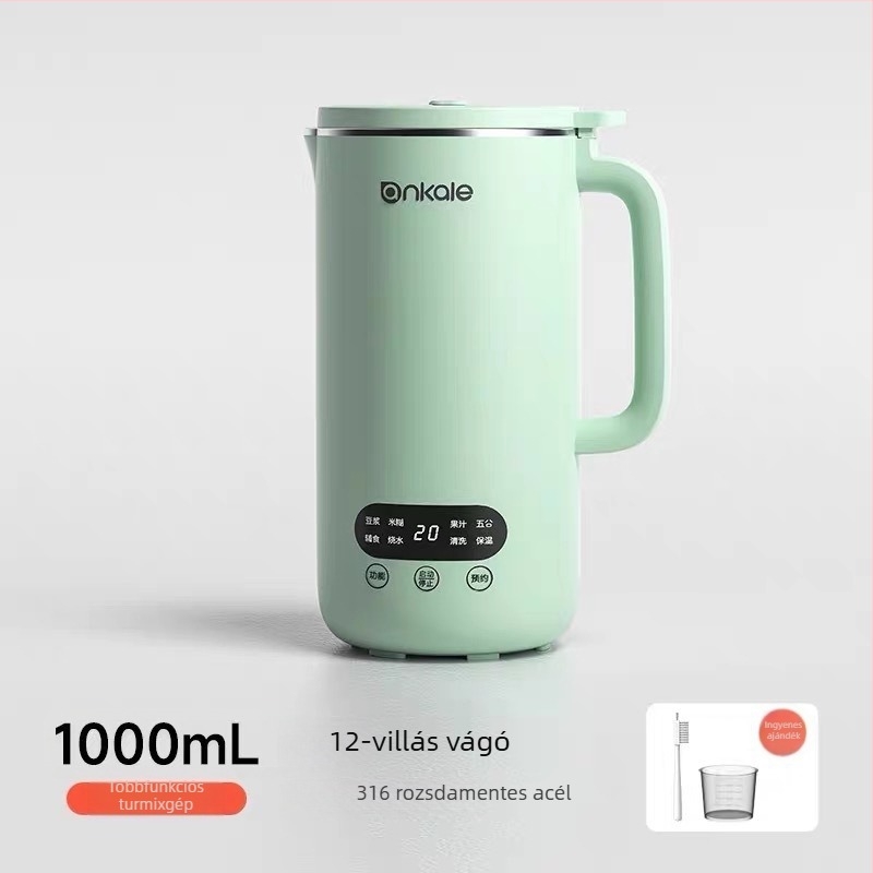 Szójatej készítő 2–3 személyre, 0.65L, 750W, 220V, Automatikus tisztítás