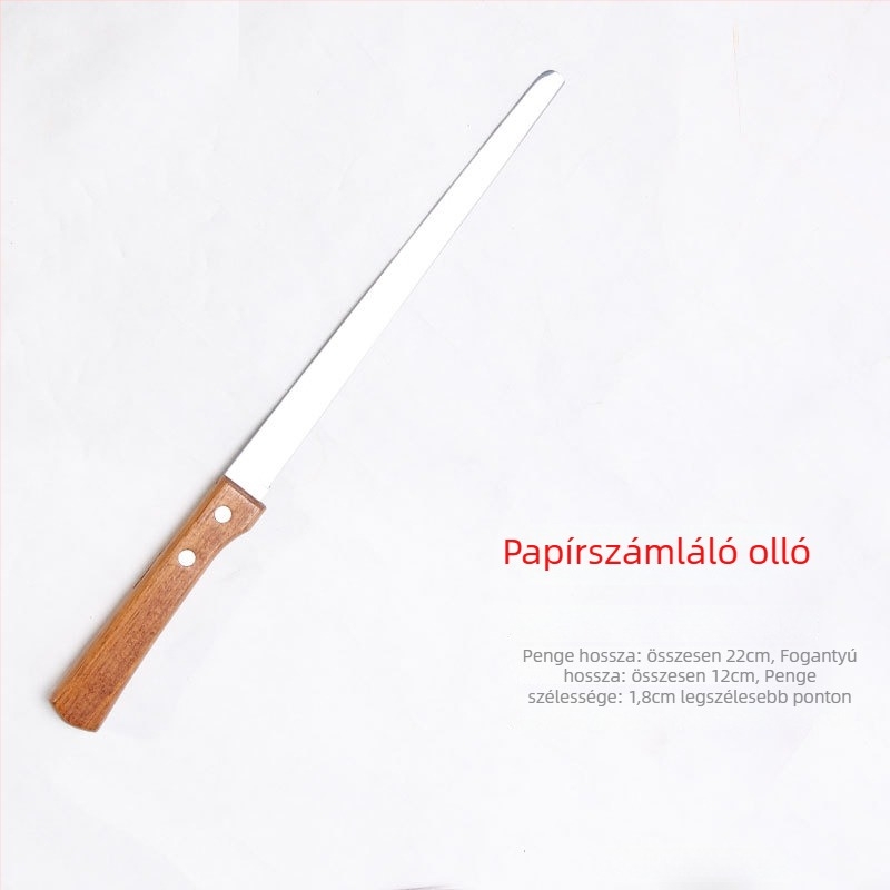 Fém papírvágó kés, közepes modell, maximális B3 vágás