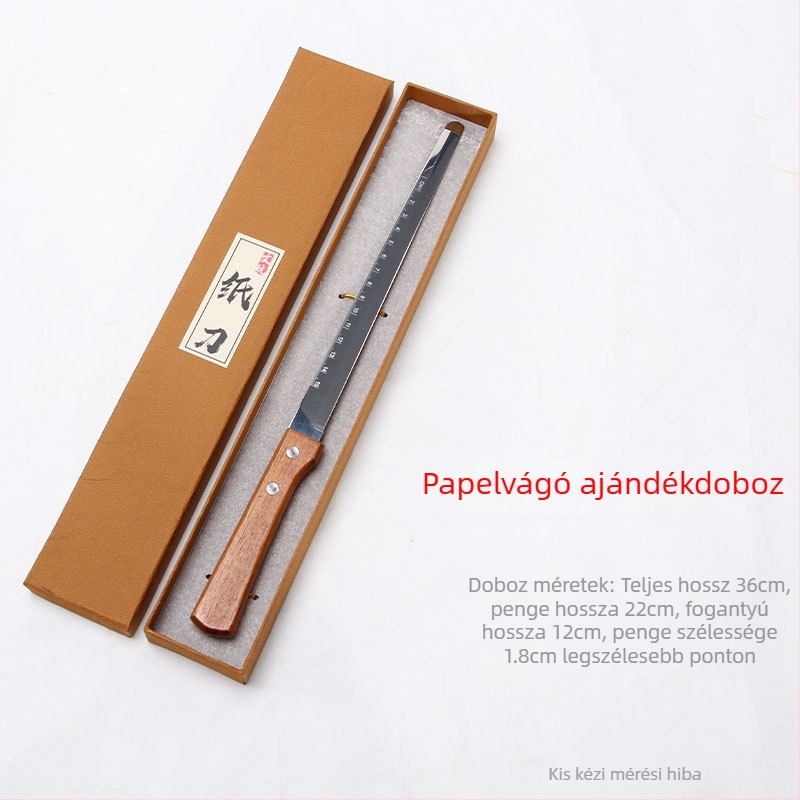 Fém papírvágó kés, közepes modell, maximális B3 vágás