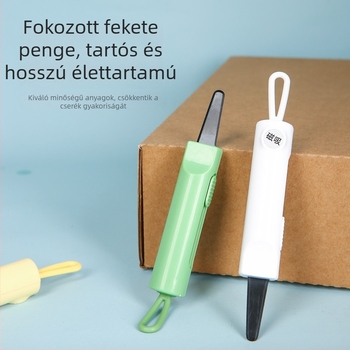 Mágneses expressz doboznyitó, hordozható háztartási eszköz ABS+TPR, 73 g, nyakpánt