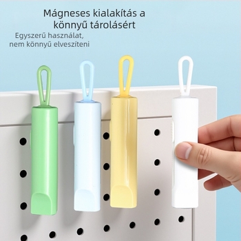 Mágneses expressz doboznyitó, hordozható háztartási eszköz ABS+TPR, 73 g, nyakpánt