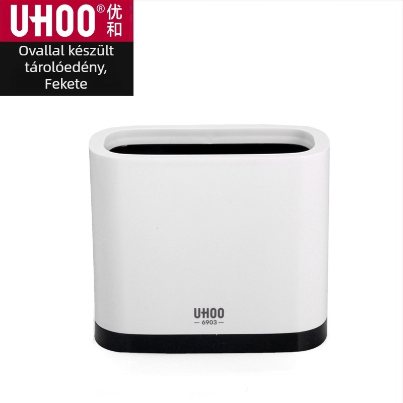 Youhe 6901/6902/6903 Tolltartó és asztali rendező készlet, műanyag, kör alakú, nyomtatott logó, testreszabható feldolgozás