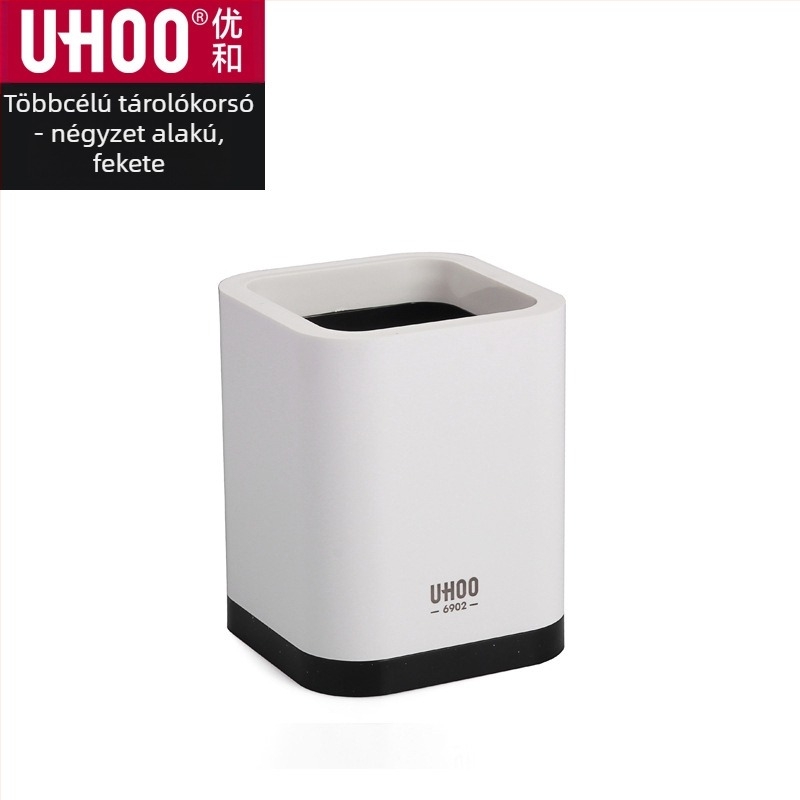 Youhe 6901/6902/6903 Tolltartó és asztali rendező készlet, műanyag, kör alakú, nyomtatott logó, testreszabható feldolgozás