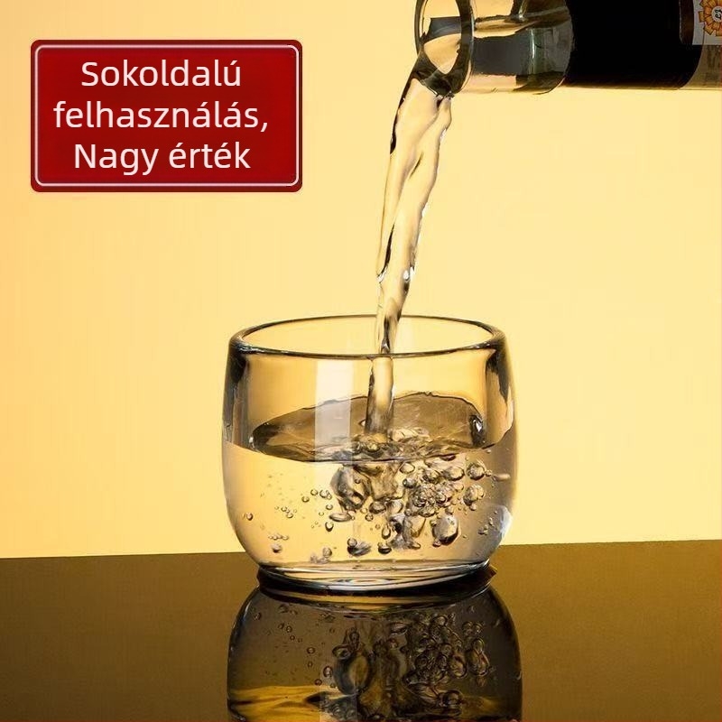 Borospohár, egyszerű stílus, hétköznapi üveg, kapacitás 1000 ml vagy több
