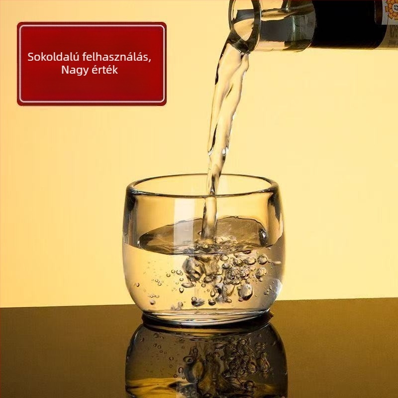 Borospohár, egyszerű stílus, hétköznapi üveg, kapacitás 1000 ml vagy több