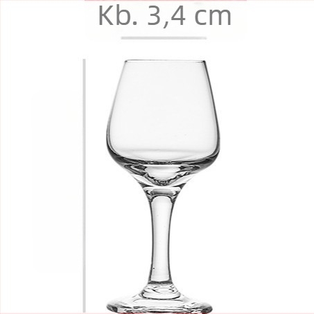 Kristály szeszes italok kóstoló pohár tulipán formájú, 50 ml, professzionális kóstolók számára