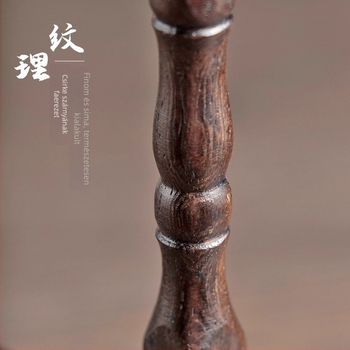 Fából készült ecsettartó kiállító állvány kaligráfiához – kezdőknek, akasztóval