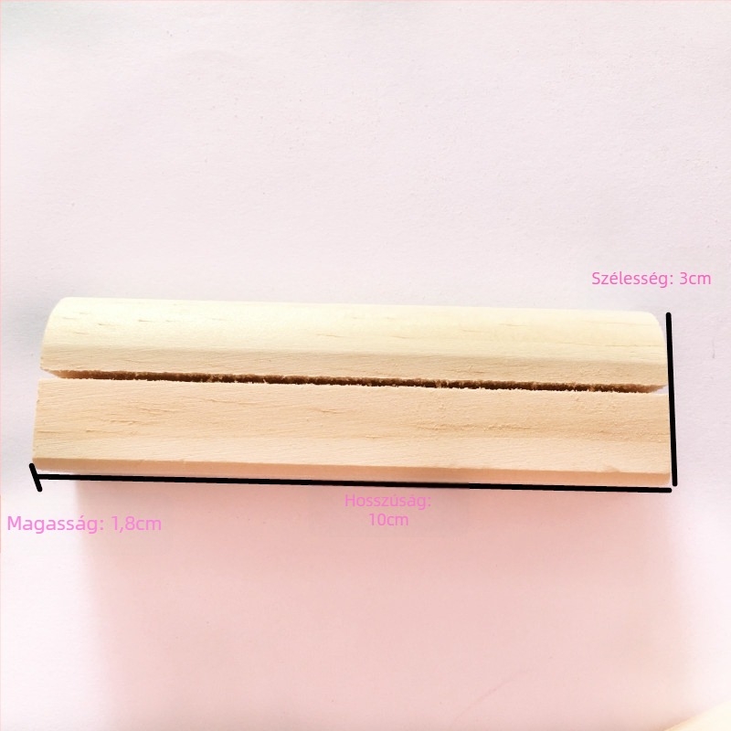 Fából készült kártyatartó és fénykép tartó, jegyzetek, otthoni dekoráció, kézzel készített, modern minimalist stílus