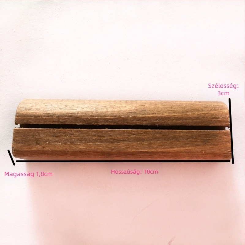 Fából készült kártyatartó és fénykép tartó, jegyzetek, otthoni dekoráció, kézzel készített, modern minimalist stílus